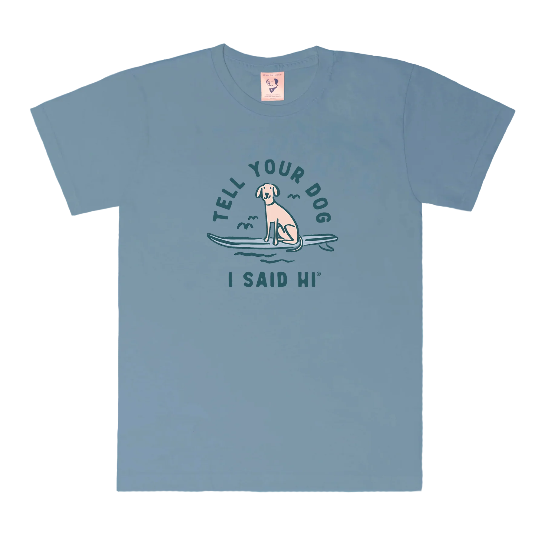 Board Dog Tee - Denim