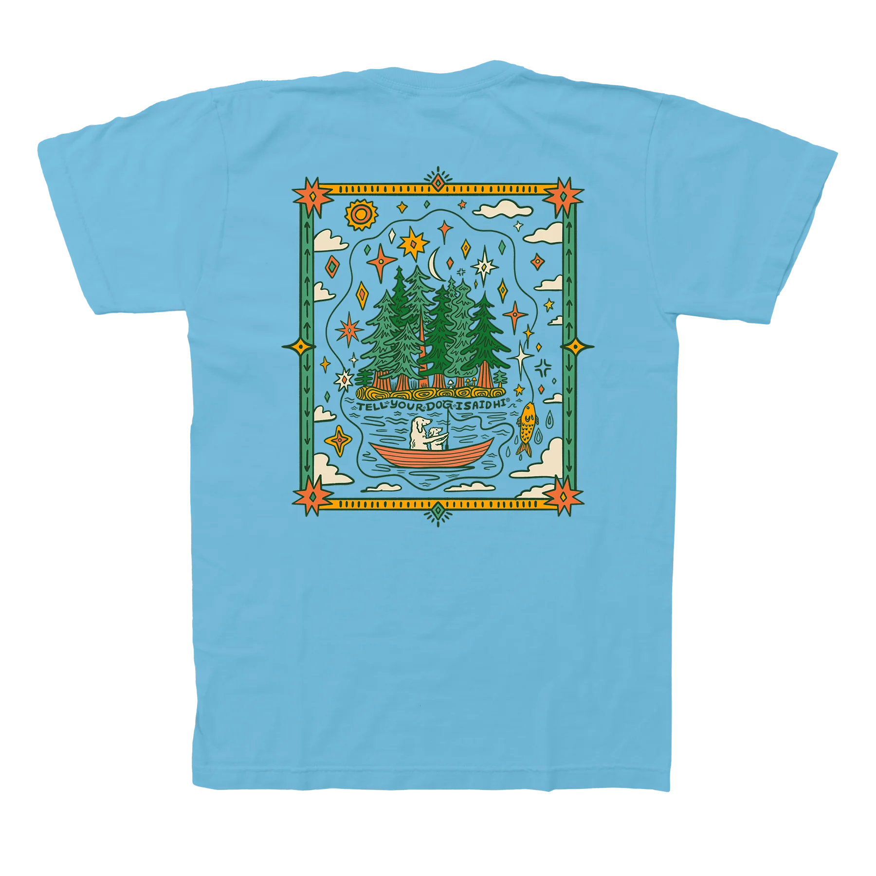 Fishing Trip Tee - Light Blue - Image 3