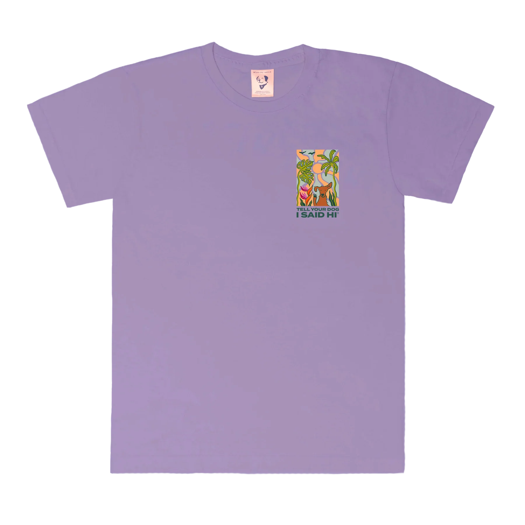 Island Time Tee - Iris