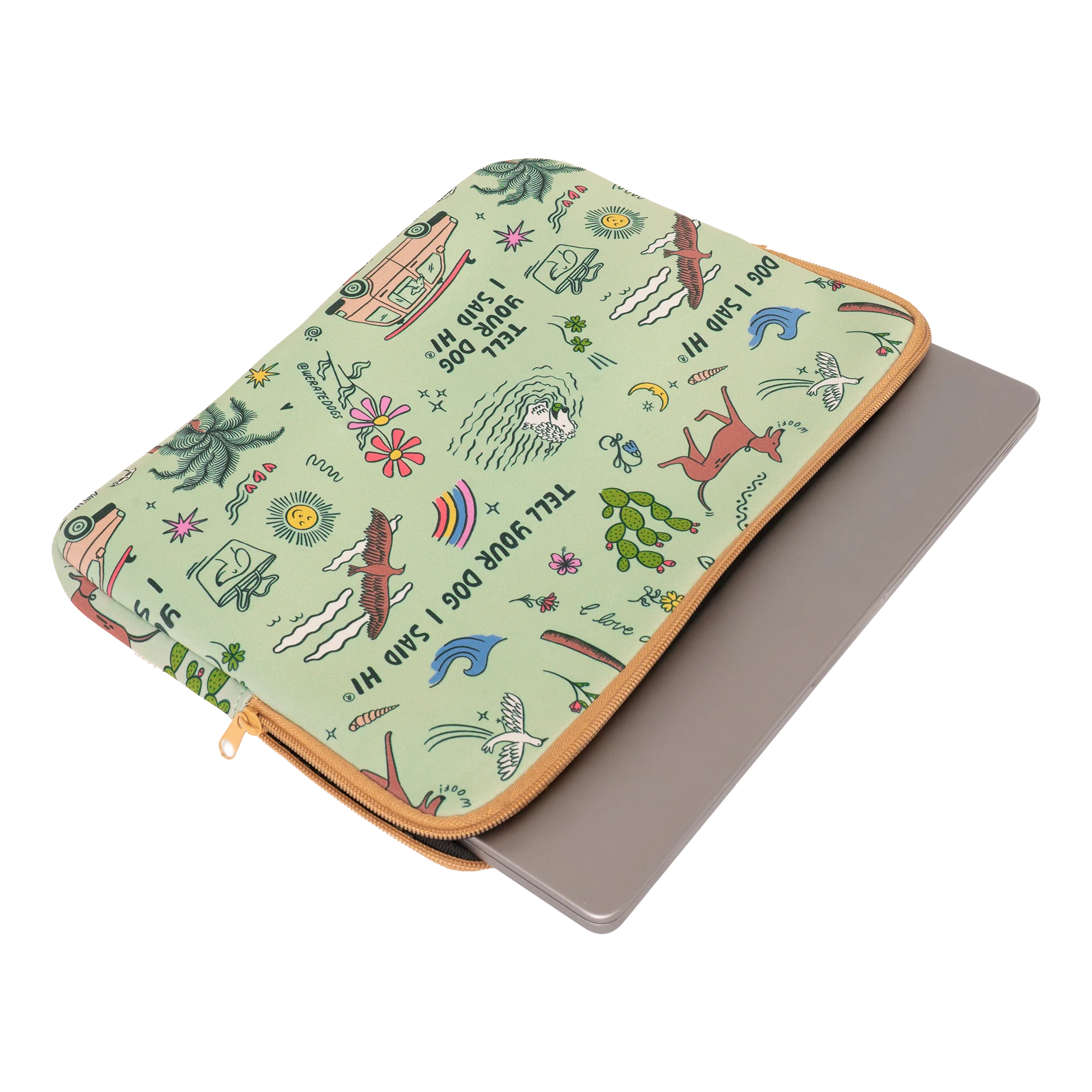 Laptop Sleeve - Roadtrip Doodle - Image 2