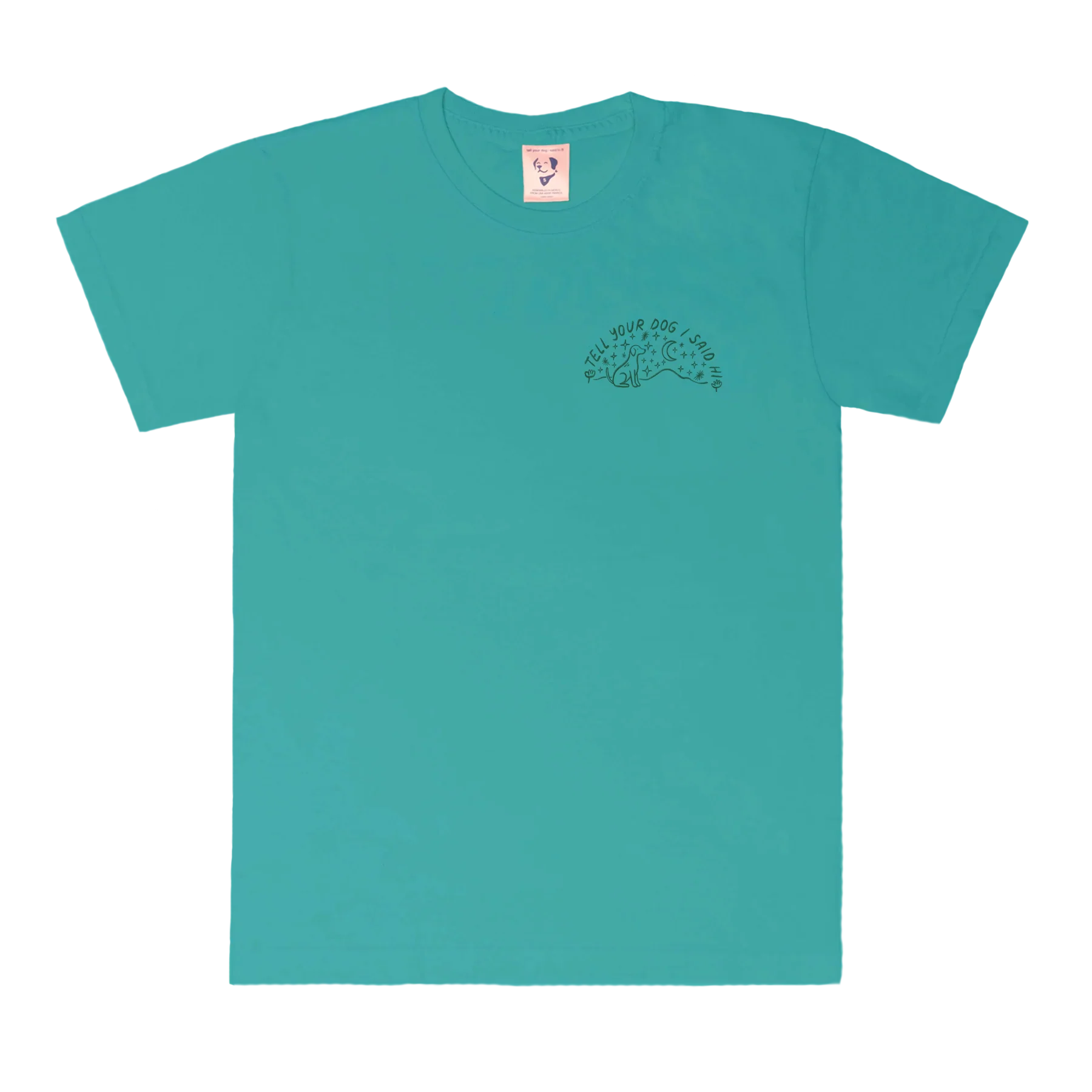 Outdoorsy Tee - Spring Teal