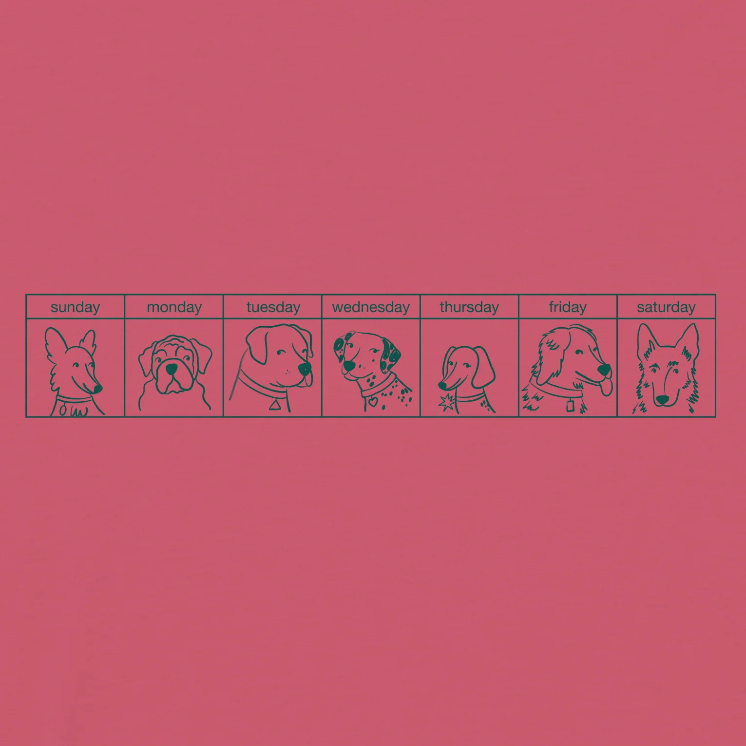 The Dogs Were Good Again Crewneck - Pink - Image 2