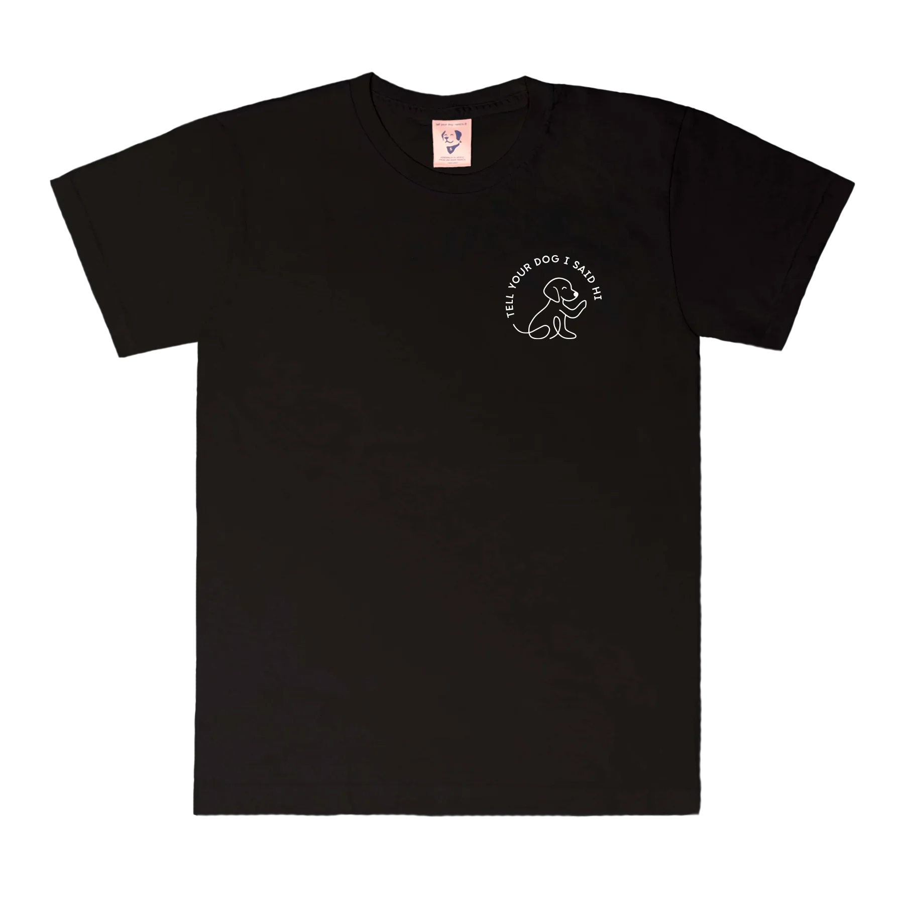 Waving Dog Badge Tee - Image 3