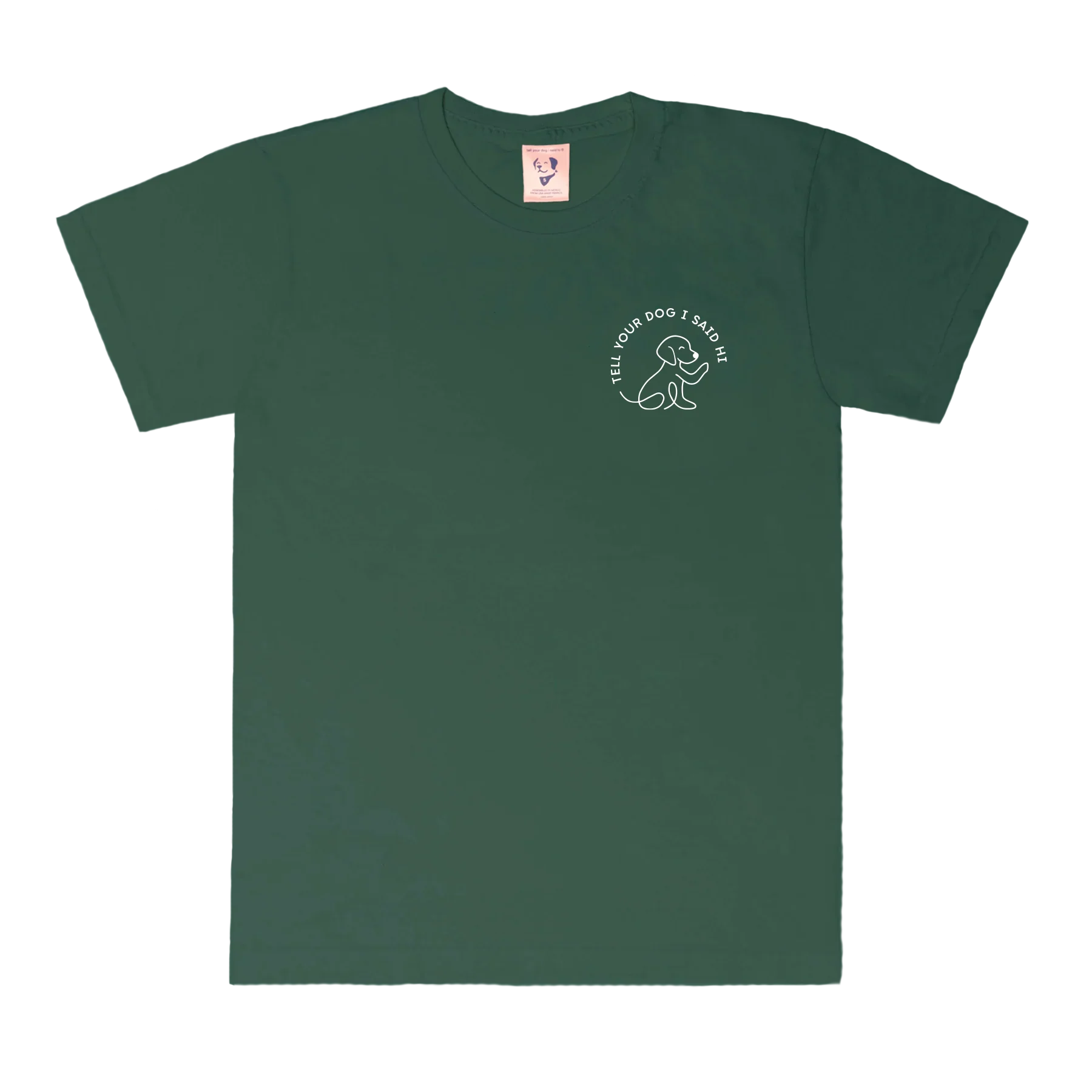 Waving Dog Badge Tee - Image 4