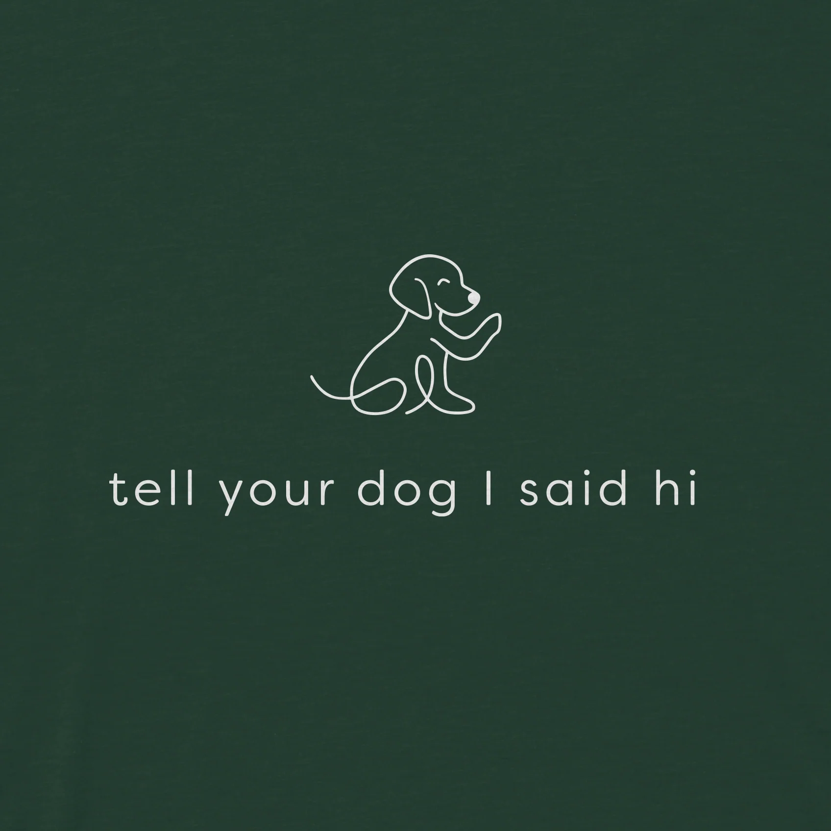 Waving Dog Tee - Image 2